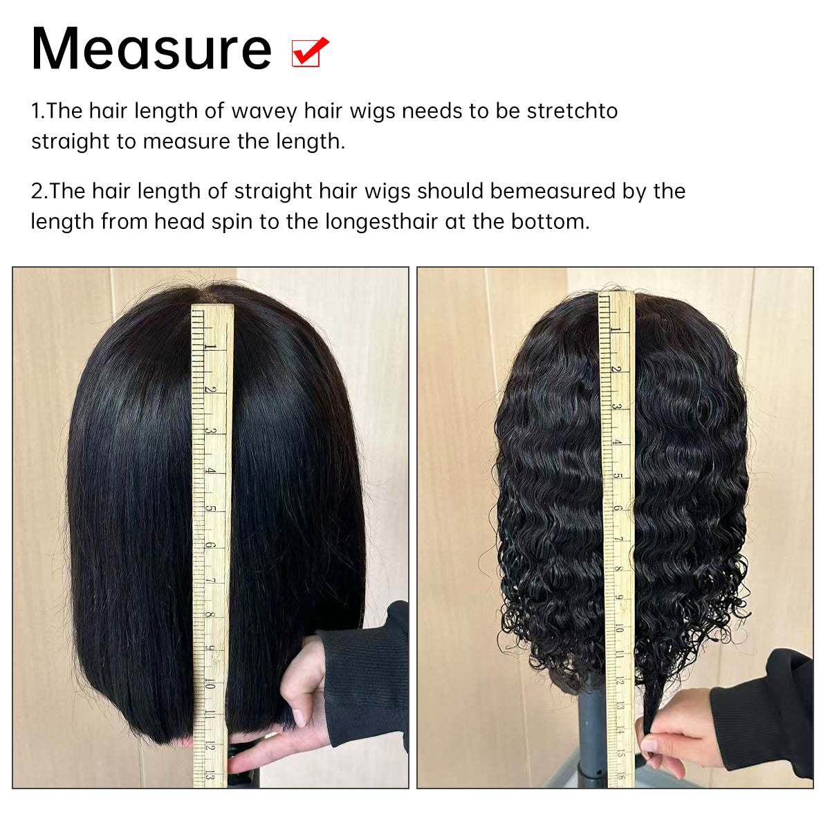 CindiRiver Water Wave Human Hair Wig 5x5 HD Lace Closure Pre Cut Lace and Bleached Knots Wear Go Glueless Natural Hairline Elastic Non Slip 3 Size Adjustable