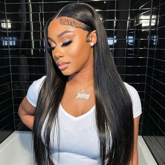 CindiRiver Silky Straight Virgin Human Hair Bundles – 3 Bundle Deal – product image 1