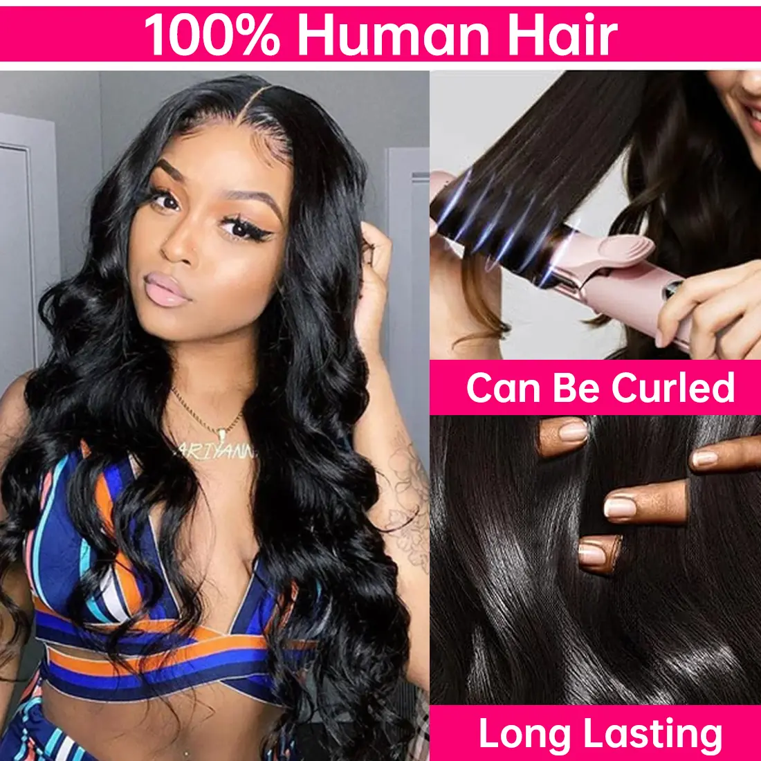 CindiRiver human hair product details