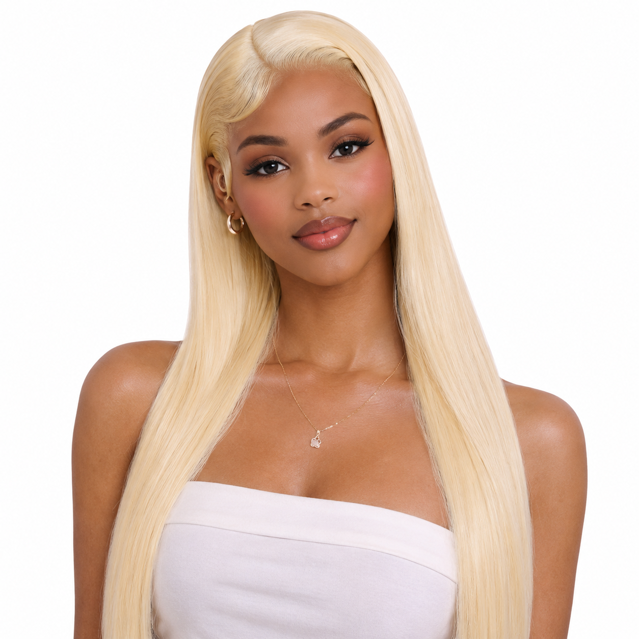 613 HD Straight Lace Front Wig Human Hair