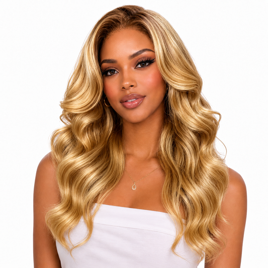 7x5 Glueless Lace Front Human Hair Wig